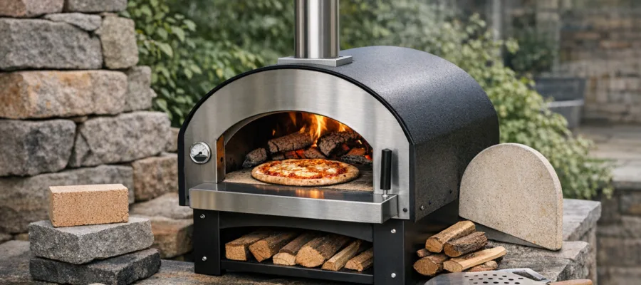 Material und Design – Worauf Sie bei Garten Pizzaoefen achten muessen